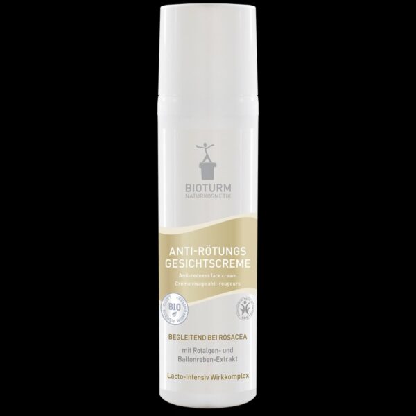 Crema facial anti rojeces rosácea cuperosis