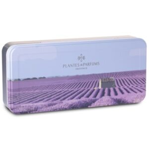 Caja campos de lavanda