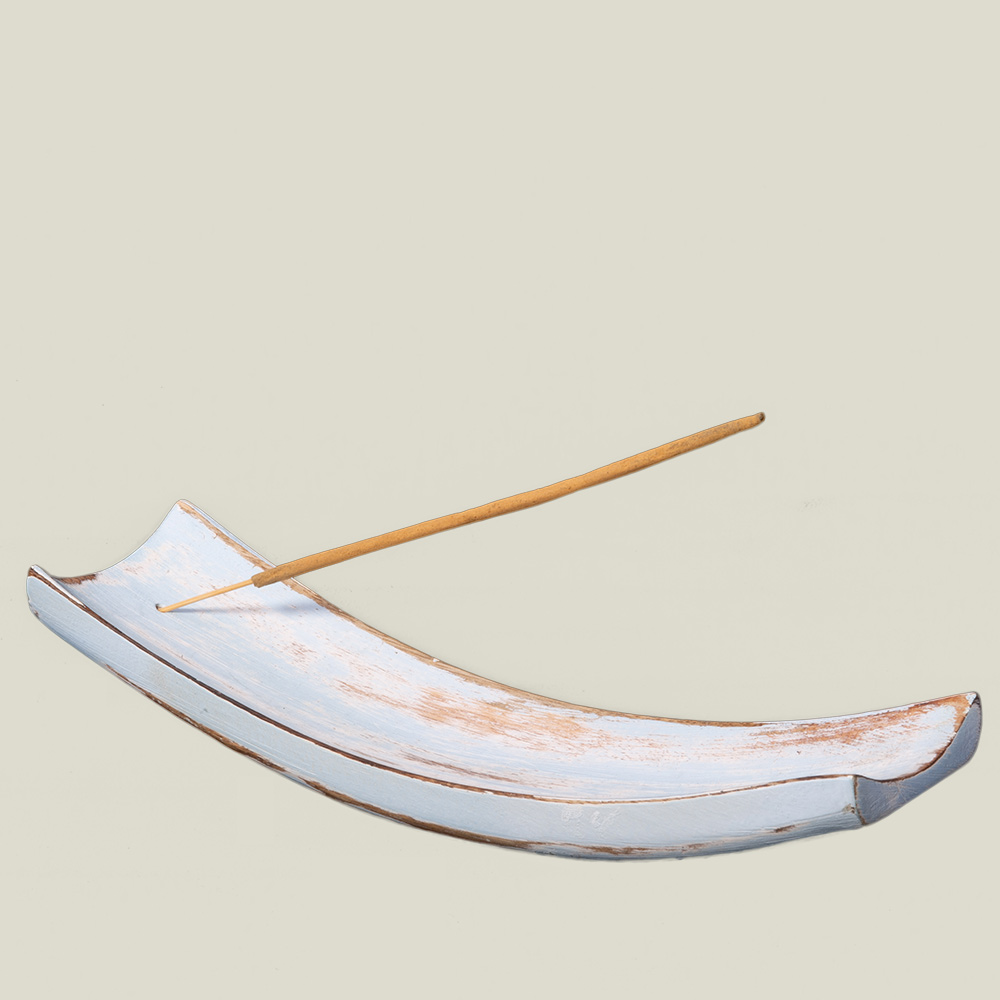 Productos De Belleza Y Salud Porta Incienso Madera De Mango 1 Porta incienso Azul Vintage