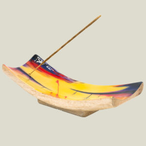 Porta incienso decorado